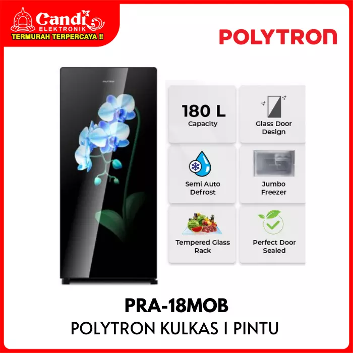 KULKAS 1 PINTU POLYTRON